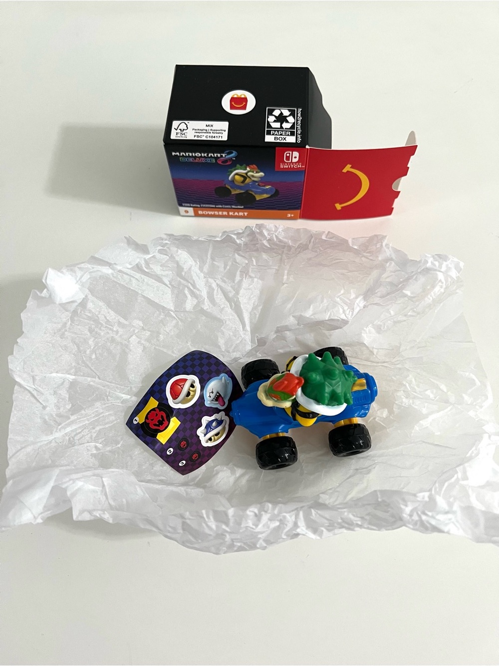 McDonald’s Mario Kart Toys - Bowser Kart